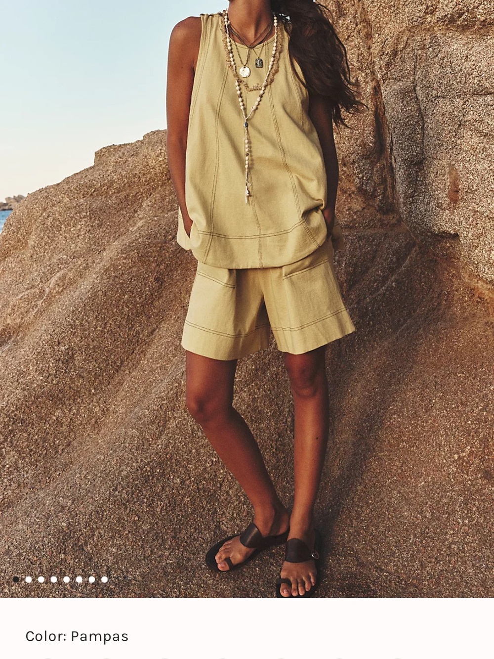 Free People Pampas Color Strada 2 piece set